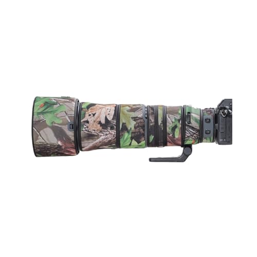 Lens Cover for Fujinon XF 500mm F/5.6 R LM OIS WR Camouflage Camera Lens Protection Sleeve (Color #Green Leaf Camouflage - Waterproof) Rain Cover