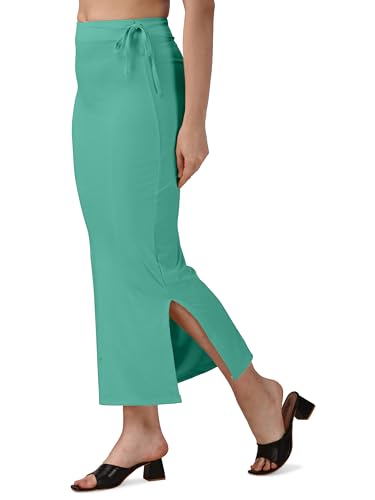 Image of Mehrang Microfiber Saree Shapewear Petticoat for Women, Cotton Blended Shape Wear Dress for Saree