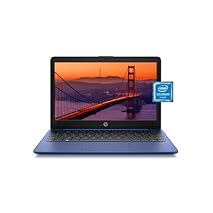 HP Stream 11" Laptop, Intel Celeron N4020, Intel UHD Graphics 600, 4 GB RAM, 64 GB eMMC, Windows 11 Home in S mode (11-ak0030nr, Royal blue)