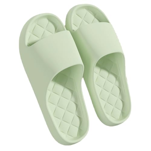 Checkered Home Slippers Slides for Women Men Indoor Bathroom Slippers Thickened Sole Shower Slippers Non-Slip Soft Sole House Shoes Outdoors Beach Slippers Summer Sandals