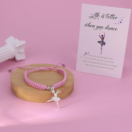 Dance Recital Gifts for Daughter Ballet Ballerina Brecelet Cute Ballet Ballerina Accessories Dainty Christmas Accessorie3