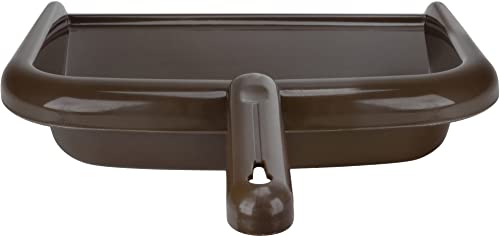 Image of SPARTA Handheld Dustpan with Handle, Cleaning Essentials for Home and Commercial Use, 10 inch, Brown (Pack of 4)