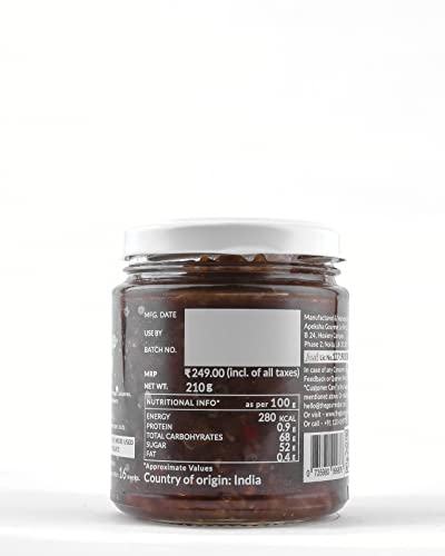 THE GOURMET JAR Spicy Onion Relish, 210g