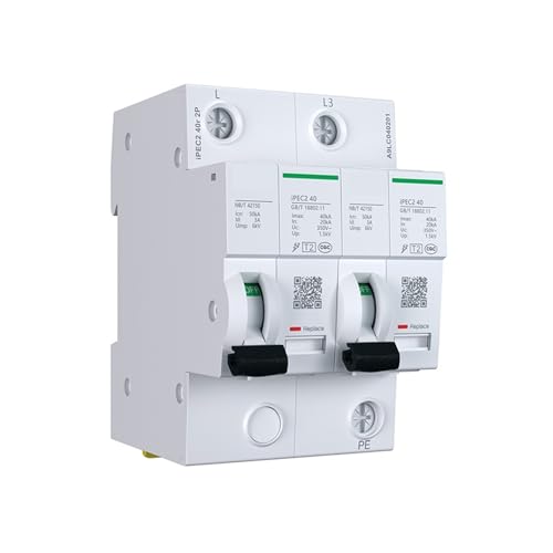 Parasurtenseur iPEC2 20 2P de protection dédié pour tableau électrique