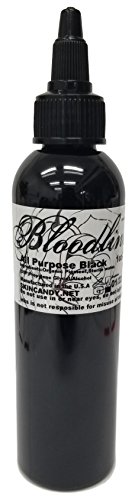 Bloodline Tattoo Ink - All Purpose Black - 4 ounce