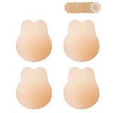 MITALOO 2023 Newest Added Lift Ultra-Thin Strapless Sticky Petals Nipple Covers Adhesive Bras Backle