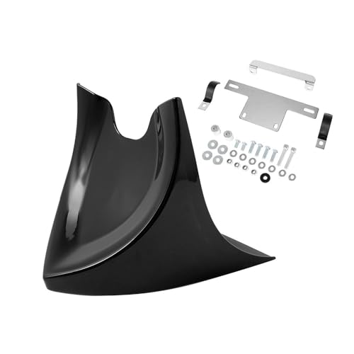 Garde-boue avant noir et caches de réservoir moto pour Sportster et Road Glide custom