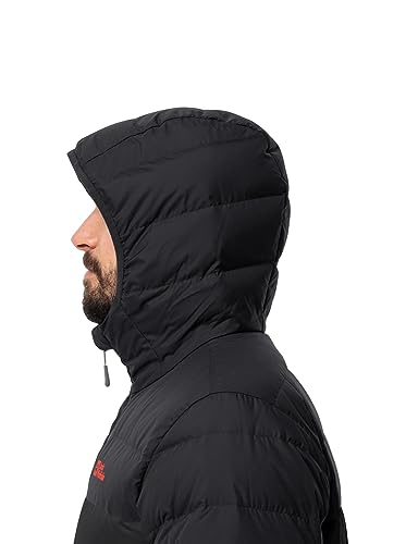 Jack Wolfskin Men's Ather Down Hoody M Down Jacket, Phantom, S - Image 3