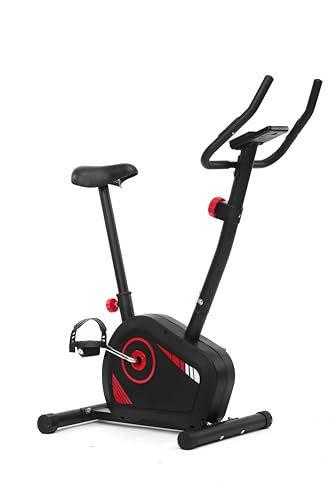 Bicicleta Ergométrica Strive Q30 com 8 NÃveis de Resistência, Monitor CardÃaco, Painel Digital Completo e Sistema de Transmissão