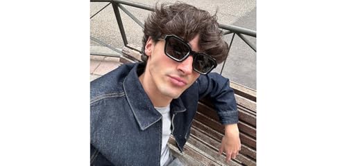 Image of Meller by Lenskart | Nayah | Green Full Rim Sunglasses | Large Hexagonal Frame | Polarised and UV Protection | Contemporary Styles for Men & Women | Designed in Barcelona