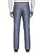 Perry Ellis Portfolio Essentials Men's Linen Blend Dress Pants, Durable Solid Twill, Modern Fit, Breathable & Lightweight, Blueprint, 32W x 32L
