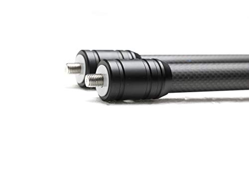 Archery Ninja 10" Inch Carbon Fiber Bow Stabilizer With Weights And Dampening System To Reduce Vibrations For Range Training, Hunting And Shooting #TOP2