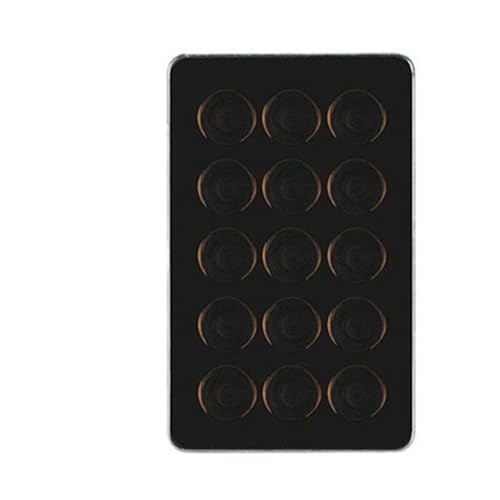 NCTPICLC Tercera Luz De Freno Trasera Tercera Luz De Freno LED, Gran Oferta, Estilo F1, 15 Estroboscópica Trasera Intermitente Piezas Repuesto Universales(Black Shell)