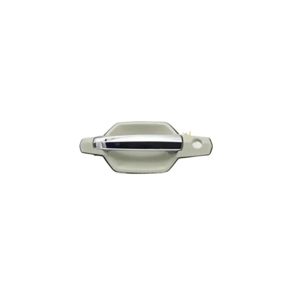 Bikkjbk Left Front Plating Car Vehicle Door Handle Bright Beige Front Left Door Outer Handle Cover For Terracan 2001-2006 Outside Catch Parts