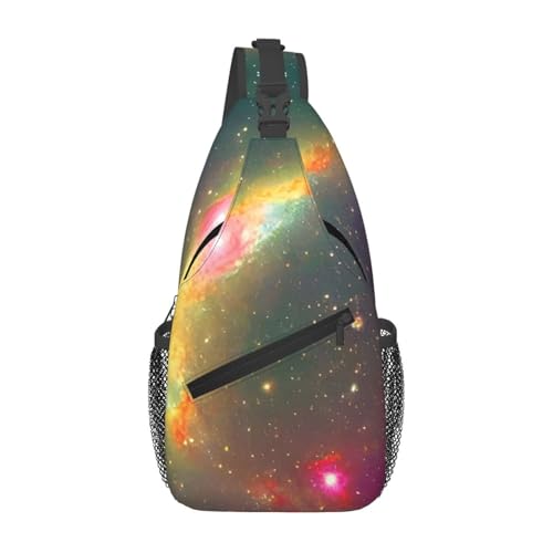Mochila bandolera MyPiky Galaxy para senderismo y deporte miniatura 1