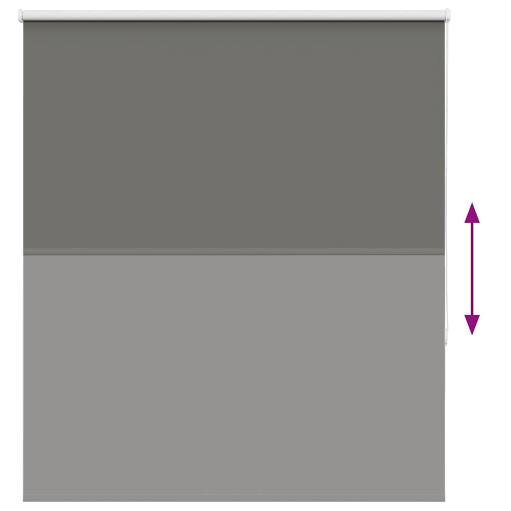 Verdunkelungsrollo, Polyester, 126,6 cm | 100 % Polyester, leicht zu reinigen, Montage an Wand oder Fenster, Kindersicherung