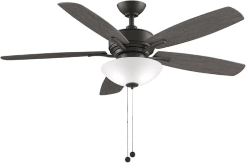 Fanimation Aire Deluxe 52 inch Indoor Ceiling Fan with LED Light Kit (Matte Greige)