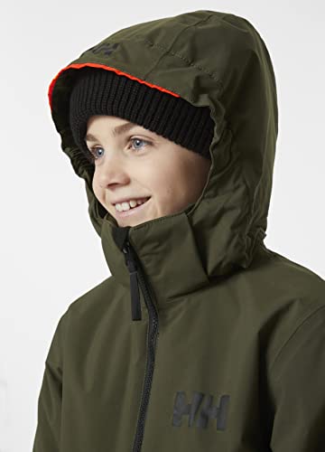 Image of Helly-Hansen Junior Traverse Jacket - Waterproof, Breathable, Unisex Design, Ideal for Outdoor Adventures