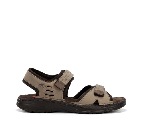 Fluchos F2197 Gaucho            en tono taupe marrón, zapatos casuales de piel Azores para hombre