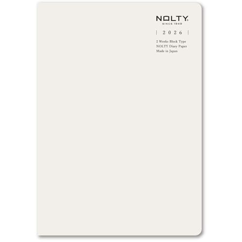 �\�� NOLTY �蒠 2026�N 4���n�܂� A5 �E�B�[�N���[ �u���b�N �e�B�I �O���[ 9307