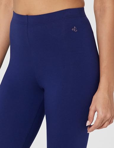 Image of Jockey AW87 Women's Super Combed Cotton Elastane Stretch High Rise Leggings with Ultrasoft Waistband