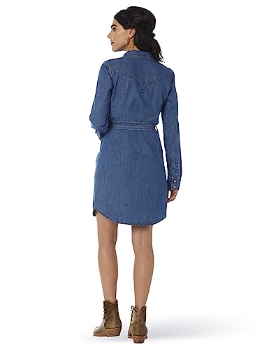 Wrangler Women's Denim Snap Dress2