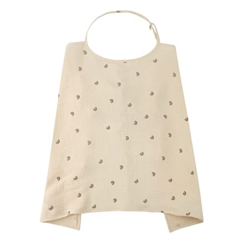 ISAKEN Delantal de Lactancia, Funda Almohada de Lactancia, Cubierta de Lactancia Muselina, Pañuelo Cubre Lactancia, Mantas Lactancia, Funda Cojín de Lactancia, Protección Lactancia Materna