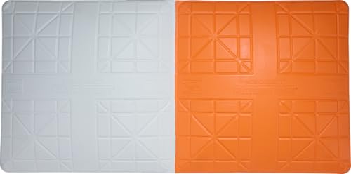 Double first base on baseball field