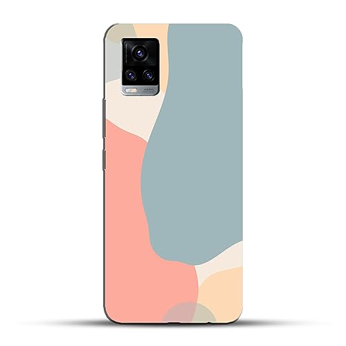 Image of COLORflow Back Cover Compatible with Vivo V20 | Beautiful Stone Marble | Designer Printed Hard CASE Bumper Back Cover Compatible with Vivo V20
