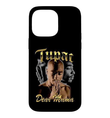 ����Tupac Dear Mama �R���[�W�� �X�}�z�P�[�X iPhone 14 Pro Max �p