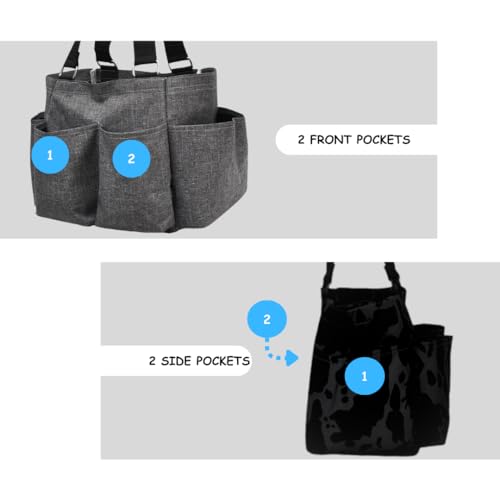 NGIL Small Utility Tote Small Carry on Travel Tote Bags for Women, Women Mini Work Tote Caddy Bag3