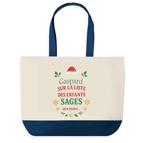 Sac shopping Gaspard Liste des enfants sages Planetee
