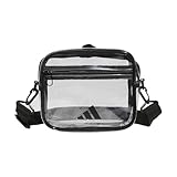 adidas Clear Stadium Bag – Small Transparent Crossbody, 4L