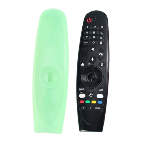 Funda para mando a distancia de TV, funda protectora de silicona universal para mando a distancia de TV, antideslizante, a prueba de polvo, para familias, salones, dormitorios, habitaciones infantiles