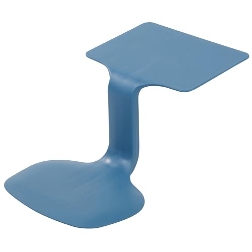 Image of ECR4Kids The Surf Portable Lap Desk, Flexible Seating, Peacock Blue, 10-Pack