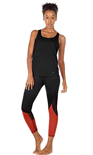 Image of icyzone Women's Open Back Workout Athletic Yoga Tank Tops with Built in Bra