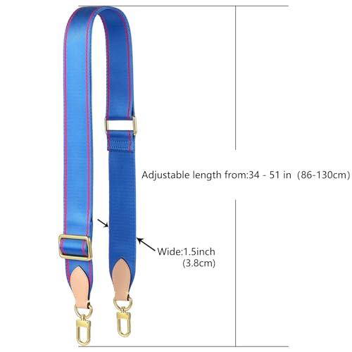 Image of Adjustable Canvas Crossbody Strap for Designer Purse