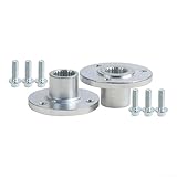 Besttoolifes Hinterradachsennaben mit 3 Bolzen, 24 mm, 23T, kompatibel mit ATV, Quad, Buggy, Kart, Dirt-Bikes, 4 Rädern, Drift-Trikes, Wagen