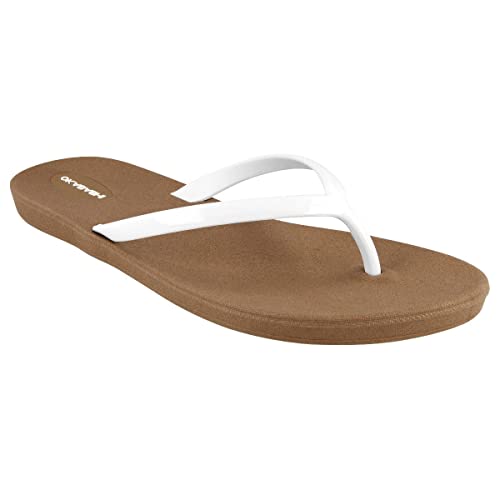 Image of OKABASHI Women's Shoreline Flip Flop | Sculpted Footbeed for All-Day Comfort | Slip-Resistant & Waterproof | Sustainably Made in the USA