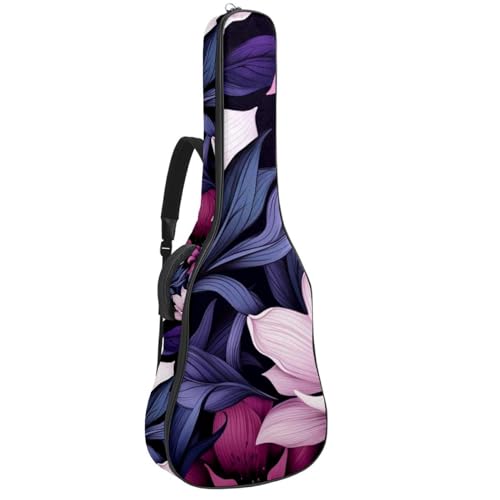 Sac pour guitare acoustique fleuri, le cadeau idéal pour les passionnés de musique