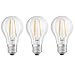 Produktbild OSRAM LED SUPERSTAR CLASSIC A 40 E27 Glas Birne 5W=40W 470 lm warm white dim 3er