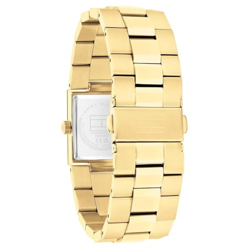 Image of Tommy Hilfiger Ivy Quartz Analog with Multicolor Dial Gold Stainless Steel Strap Watch for Women - TH1782787