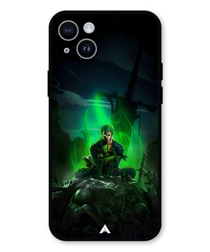 Image of Premium Anime 1 Case for iPhone 15 Plus (Glossy Finish) Soft-Touch Metal TPU Back Cover, Shockproof, Designer, Aesthetic Mobile Phone Case