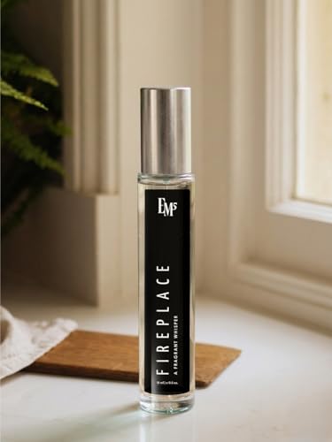Image of EM5 Fireplace Perfume for Men and Women | Woody Vanilla Balsamic Fragrance | Eau De Parfum Spray | Luxury Gift for Him & Her | 15 ml