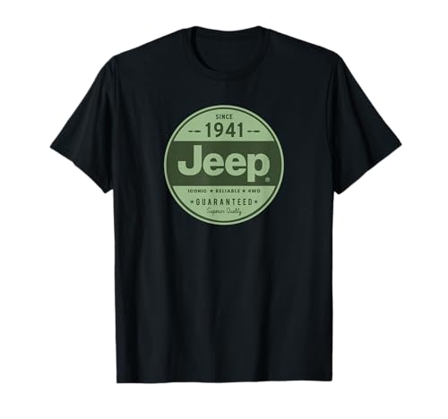 Jeep 1941 Vintage Logo Color Option - Officially Licensed T-Shirt