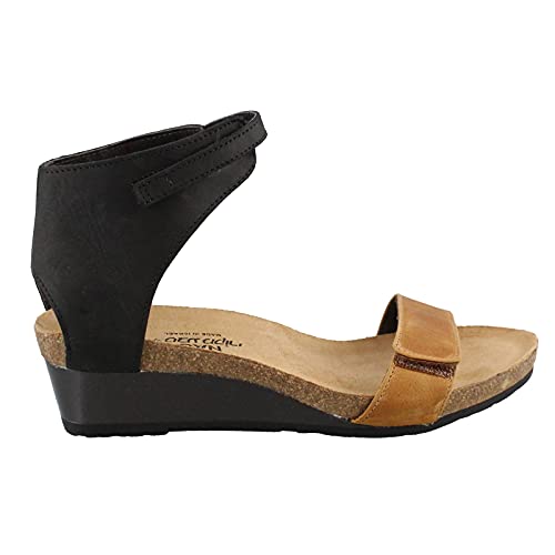 Naot Women's Prophecy, Oily Dune Nubuck/Oily Coal Nubuck, 35 M EU