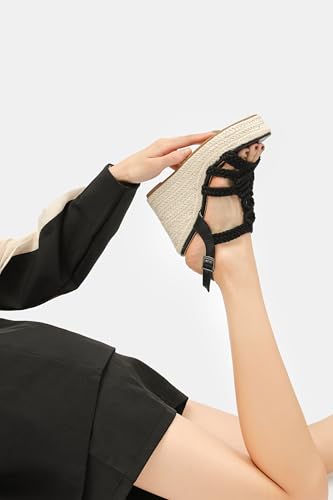 Image of Espadrille Wedge Sandals for Women Platforms & Wedges