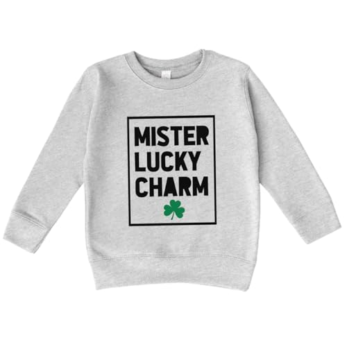 Bump and Beyond Designs St. Patrick's Day Shirt for Toddlers, Mister Lucky Charm Sweatshirt