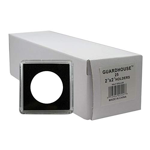 half dollar coin display cases - Guardhouse Tetra Snaplocks for HALF DOLLARS Pack of 25