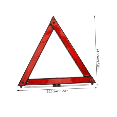 Kit 5 piezas triángulos reflectantes plegables de seguridad miniatura 2